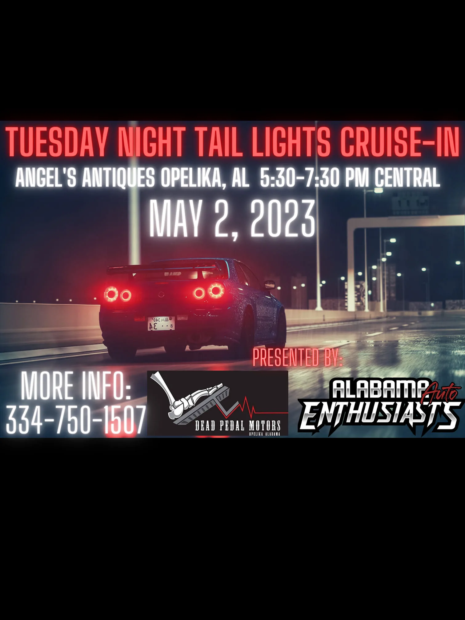 Tuesday Night Tail Lights Cruise-In | May 2023