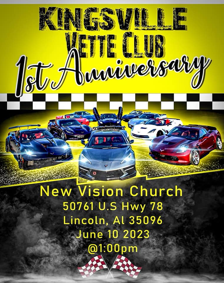 Kingsville Vette Club 1st Anniversary
