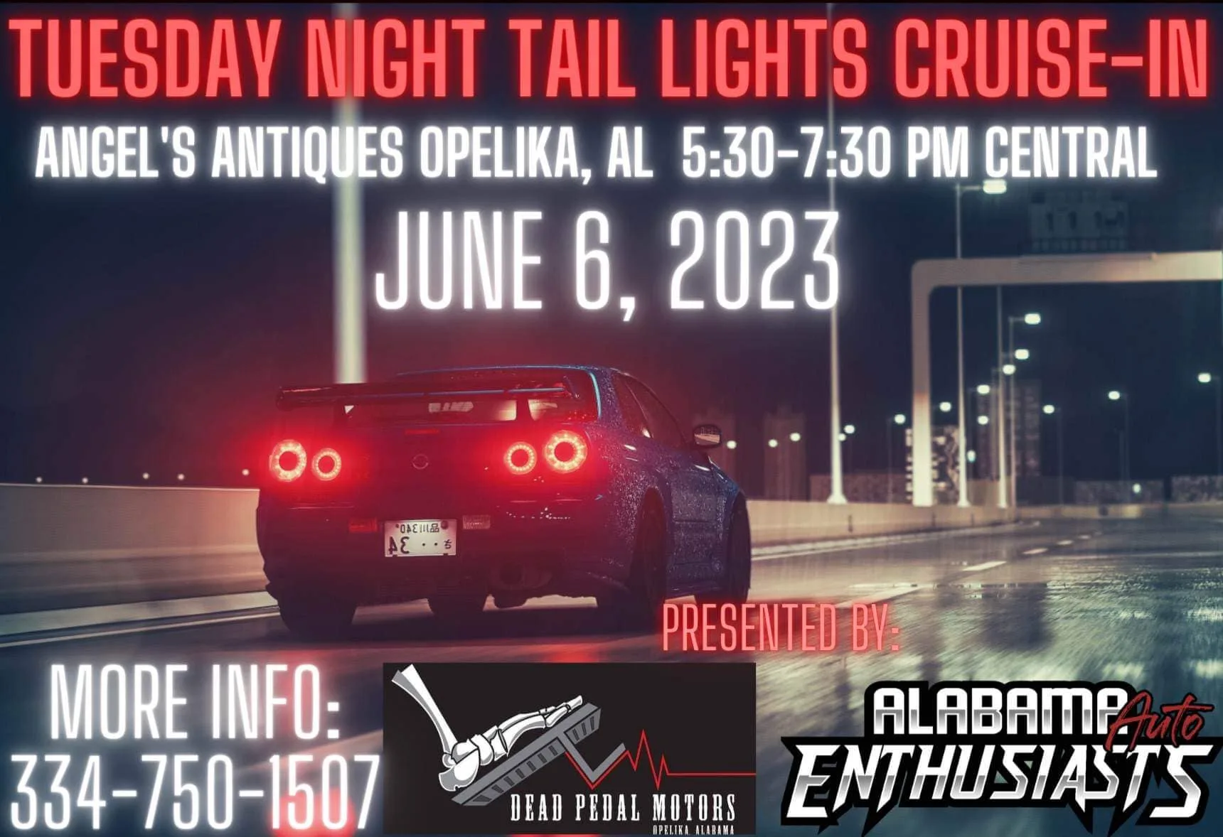 Tuesday Night Tail Lights Cruise-In