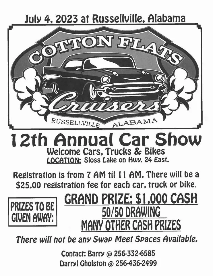 4th of July Car Show - Russellville