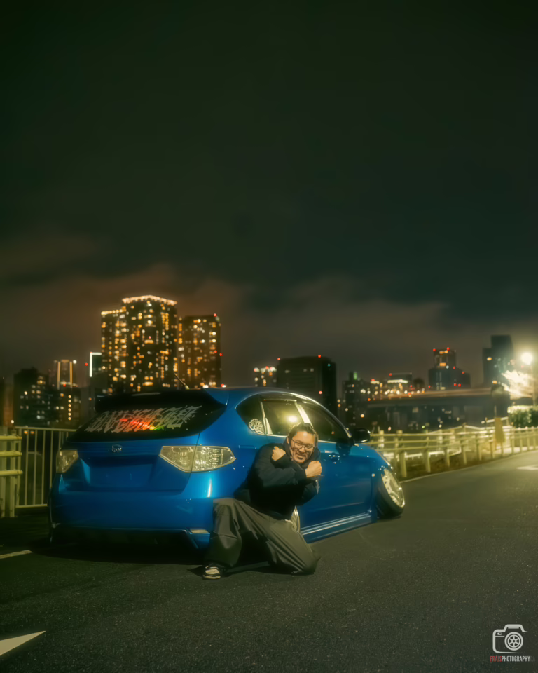 Tokyo Streets and Anime Beats: The Impreza Hatchback